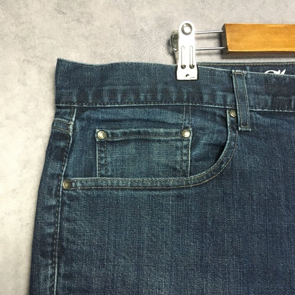 Flag and Anthem Mens‎ Oakland Slim Fit Blue Jeans size 40x34 Stretch Denim Pants - Picture 14 of 16